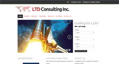 Desktop Screenshot of ltd-consulting.com